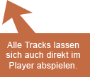 Alle Tracks lassen sich auch direkt im Player abspielen.